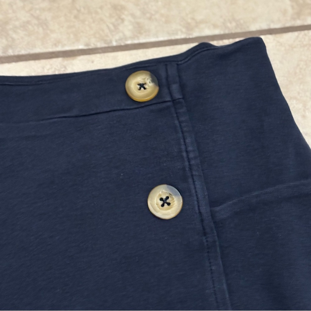 French Toast * Dark Blue School Uniform Skirt w/ Buttons Girl’s Sz 7/8 - Picture 3 of 5